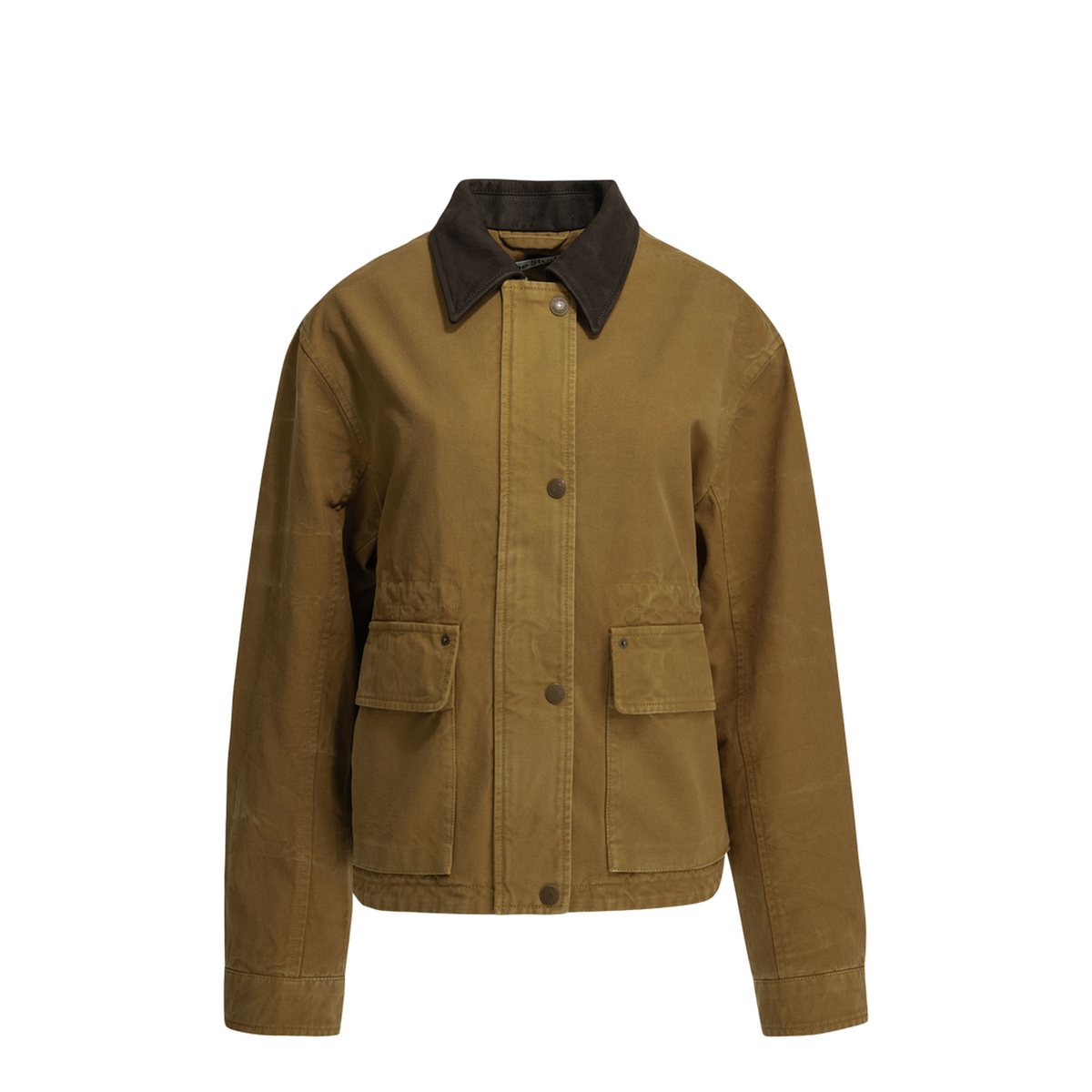 Brown Canvas Jacket - Image 1