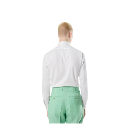 Cotton And Silk Classic Fit Shirt - Image 3