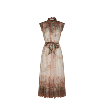 Alchemy Flutter Dress - Pink - Image 2
