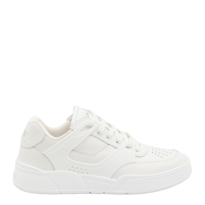 CT-09 Leather Sneakers with Mesh Inserts - Image 1