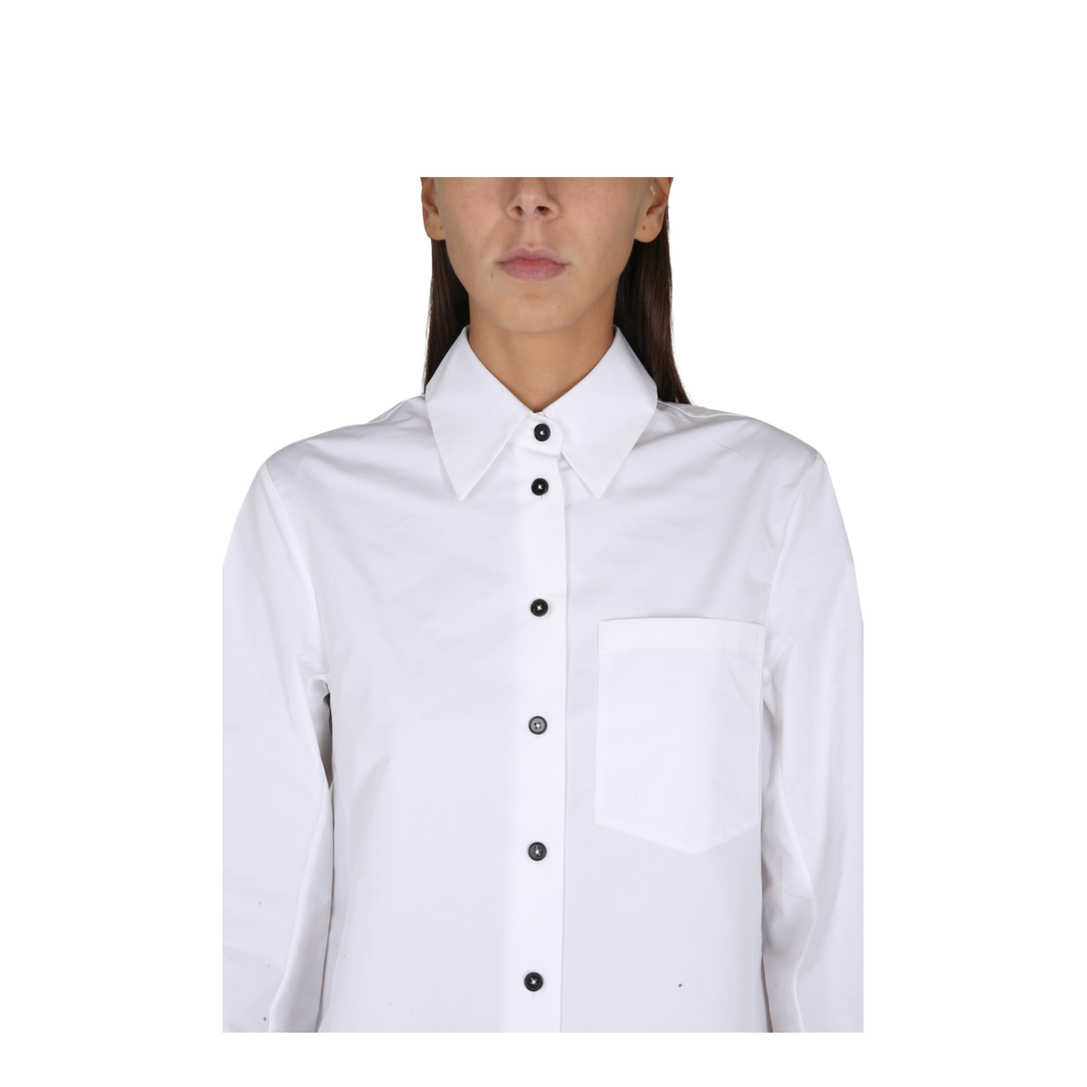 Poplin Shirt White - Image 4