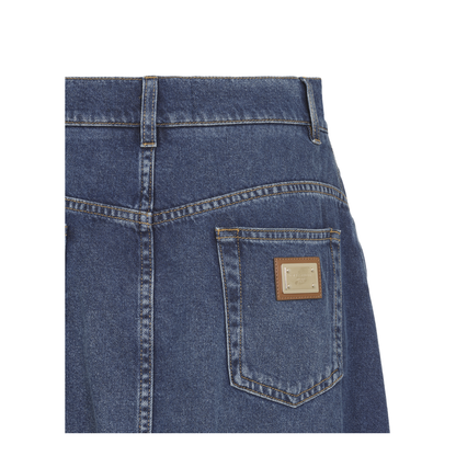 Long Denim Skirt - Image 5