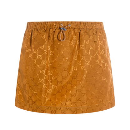 Miniskirt with GG Texture - Image 1