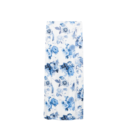 Floral Print Maxi Skirt In Multicolour - Image 1