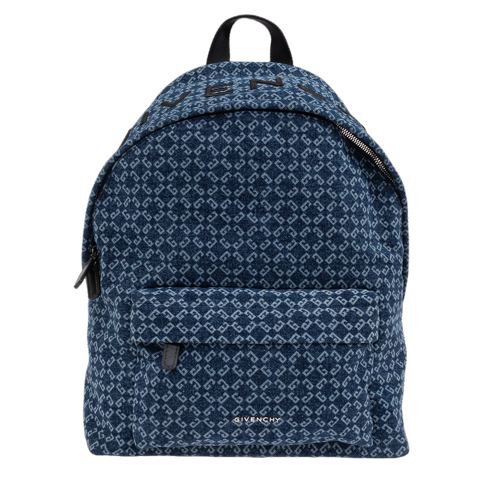Essential U Backpack In Monogram 72 Denim - Image 1