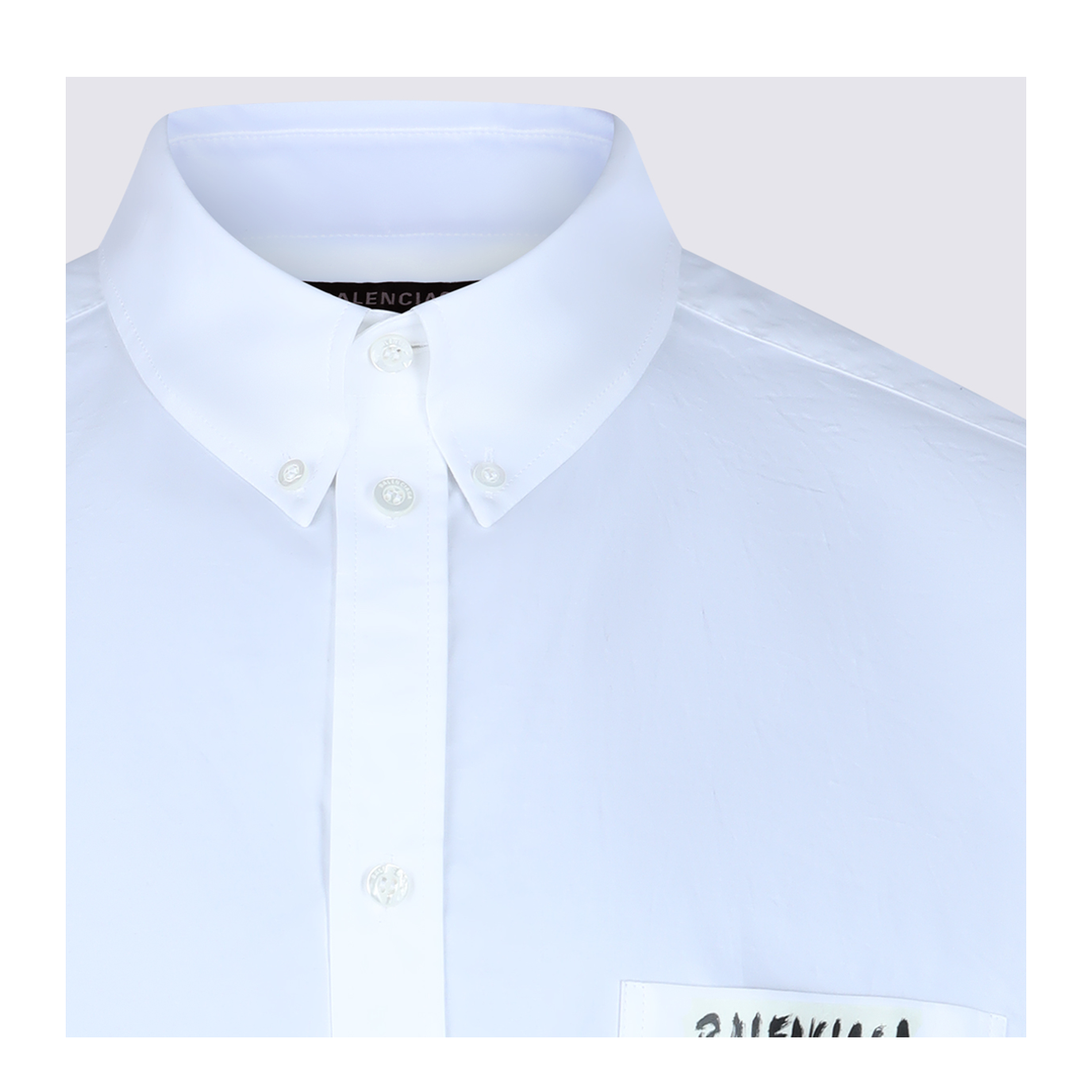 White Poplin Oversize Shirt - Image 5