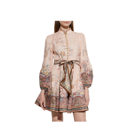 Alchemy Button Mini Dress - Image 2