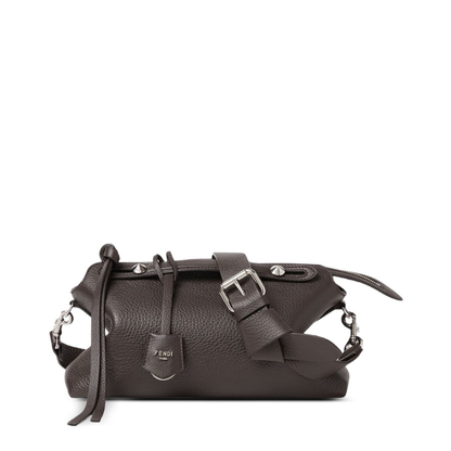 By The Way Soft Medium Calfskin Boston Bag - Brown - Image 1