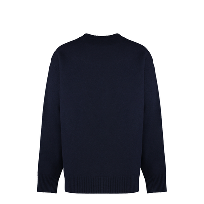 Crew-neck Wool Sweater - Image 2