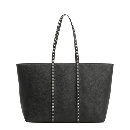 Rockstud Leather Tote Bag - Image 3