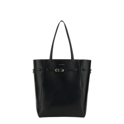 Voyou Medium Tote Bag Leather Black - Image 1