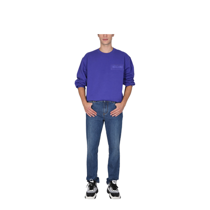 Sweatshirt with Logo Patch - Image 2