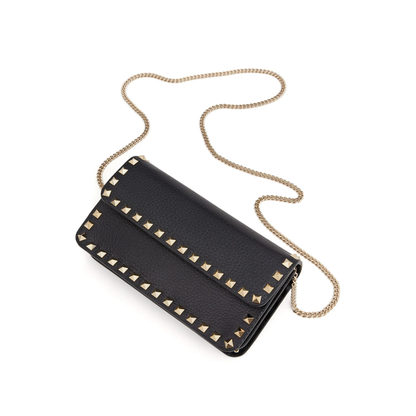Pouch With Black Rockstud Chain - Image 6