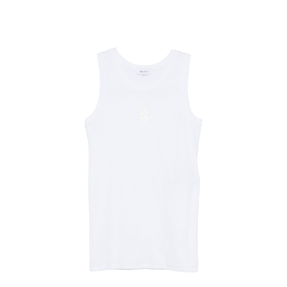 Skull-Embroidered Tank Top - Image 1