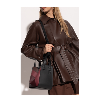 Hammock Handbag Black Red - Image 2