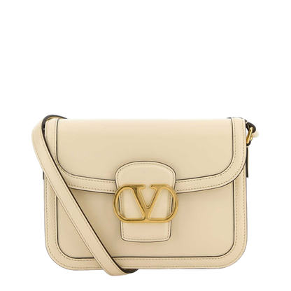 Ivory Leather 9to5 Shoulder Bag - Image 1