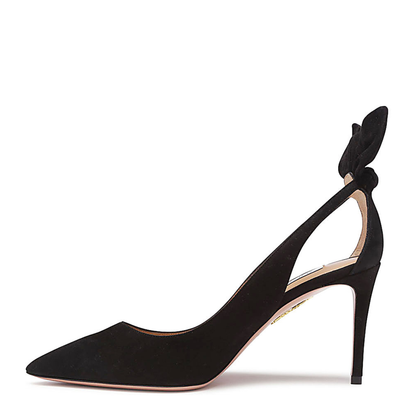 Bowtie Pump Black 85 - Image 3