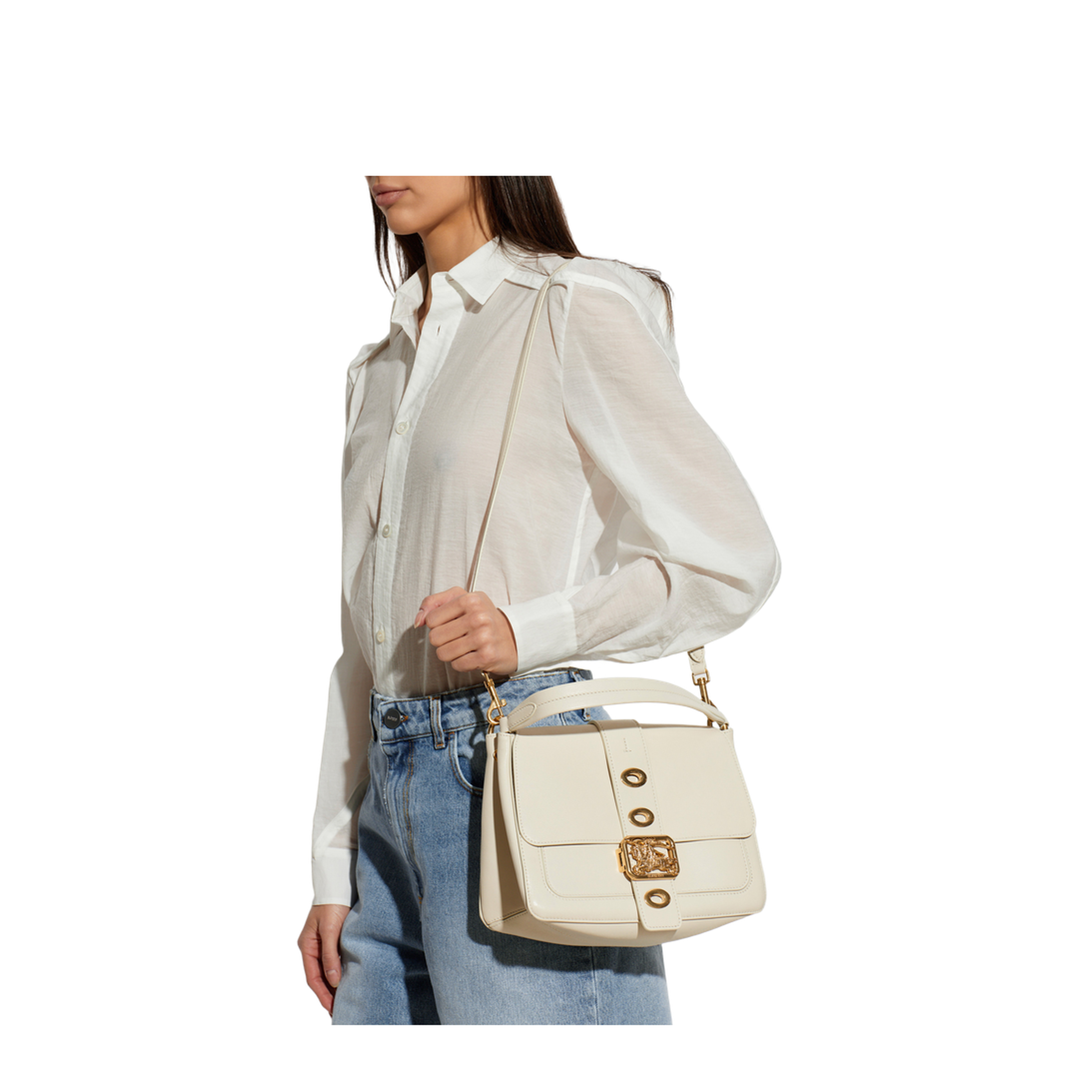 Rider Small Lambskin Shoulder Bag - Soap - Image 2