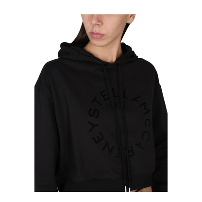 Cropped Sweatshirt with Logo - Image 4