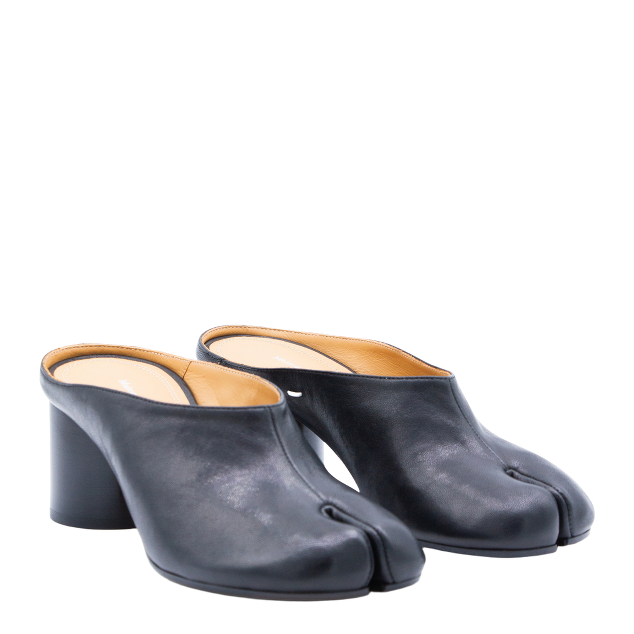 Black Tabi Mule Pumps - Image 3
