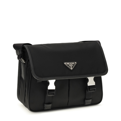 Re-Nylon and Saffiano Shoulder Bag - Image 2
