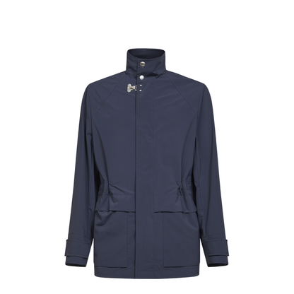 Men's Waterproof Windbreaker Jackets Blue - Image 1