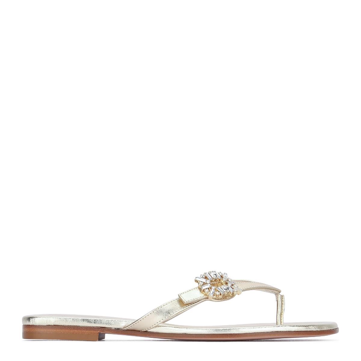 Crystal Slider Sandals - Image 1