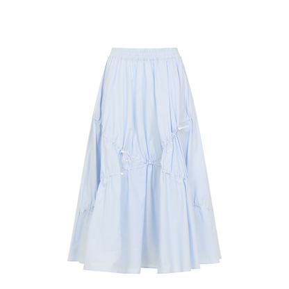 Cotton Midi Skirt - Image 2