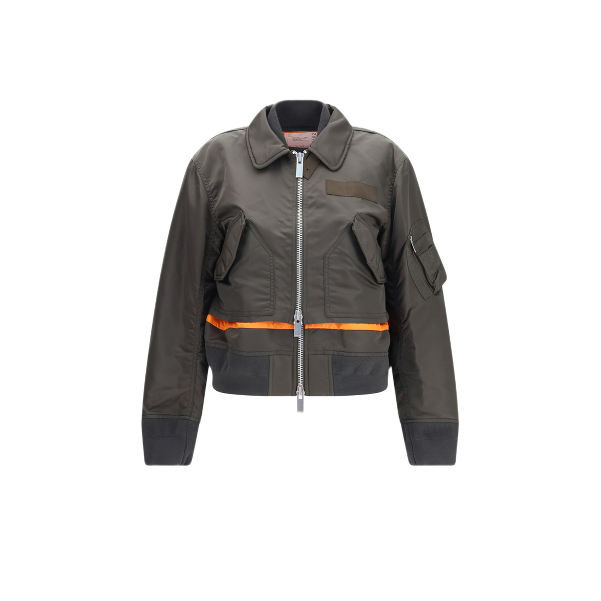 Double Zip Nylon Jacket - Image 1