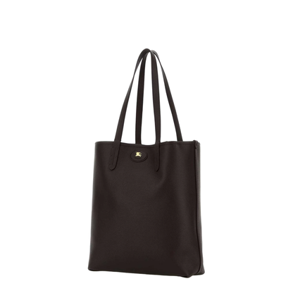Bloomsbury Shopping Bag Leather Dark Brown - Image 2