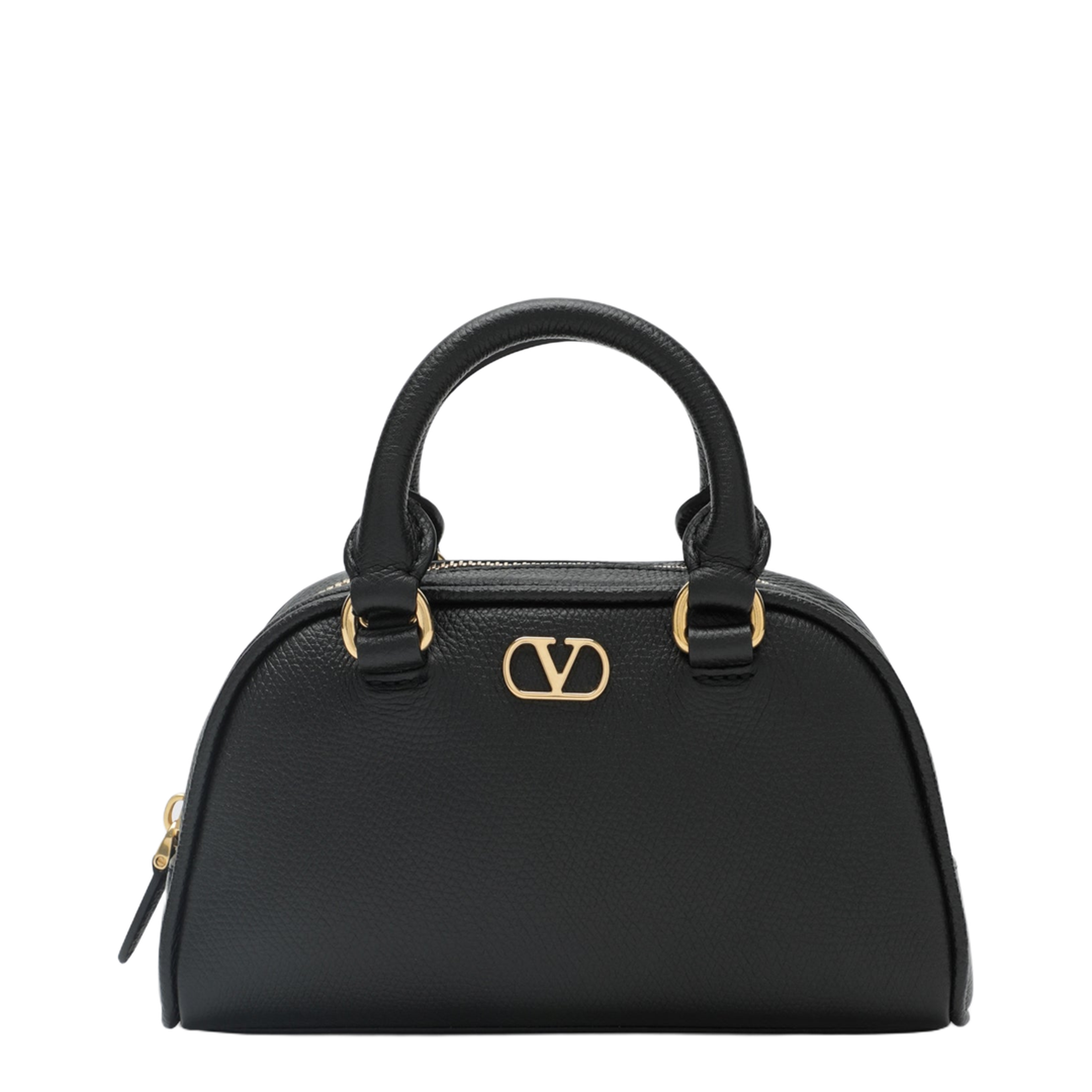 VLogo Signature Mini Calfskin Vanity Bag - Black - Image 1