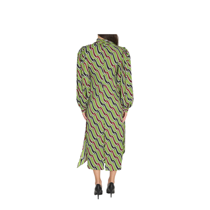 Printed Silk Dress - Image 4