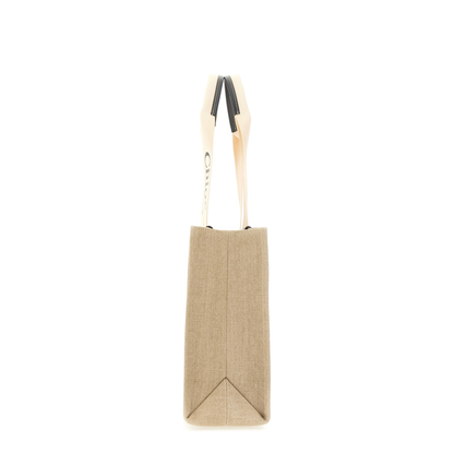 Linen Bag with Double Logo Handles - Image 5
