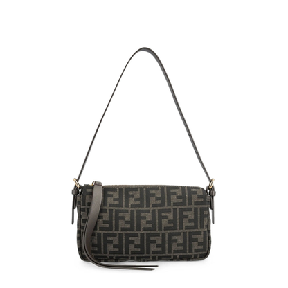 Small Calf Leather  Shoulder Bags - Brown - Image 1