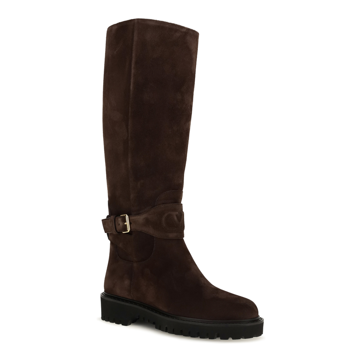 Vlogo Signature Suede High Boots - Image 2