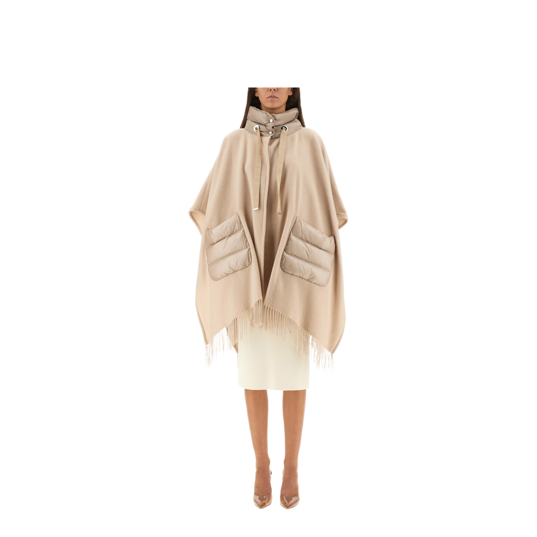 Warmy and Ultralight Nylon Resort Poncho - Image 1