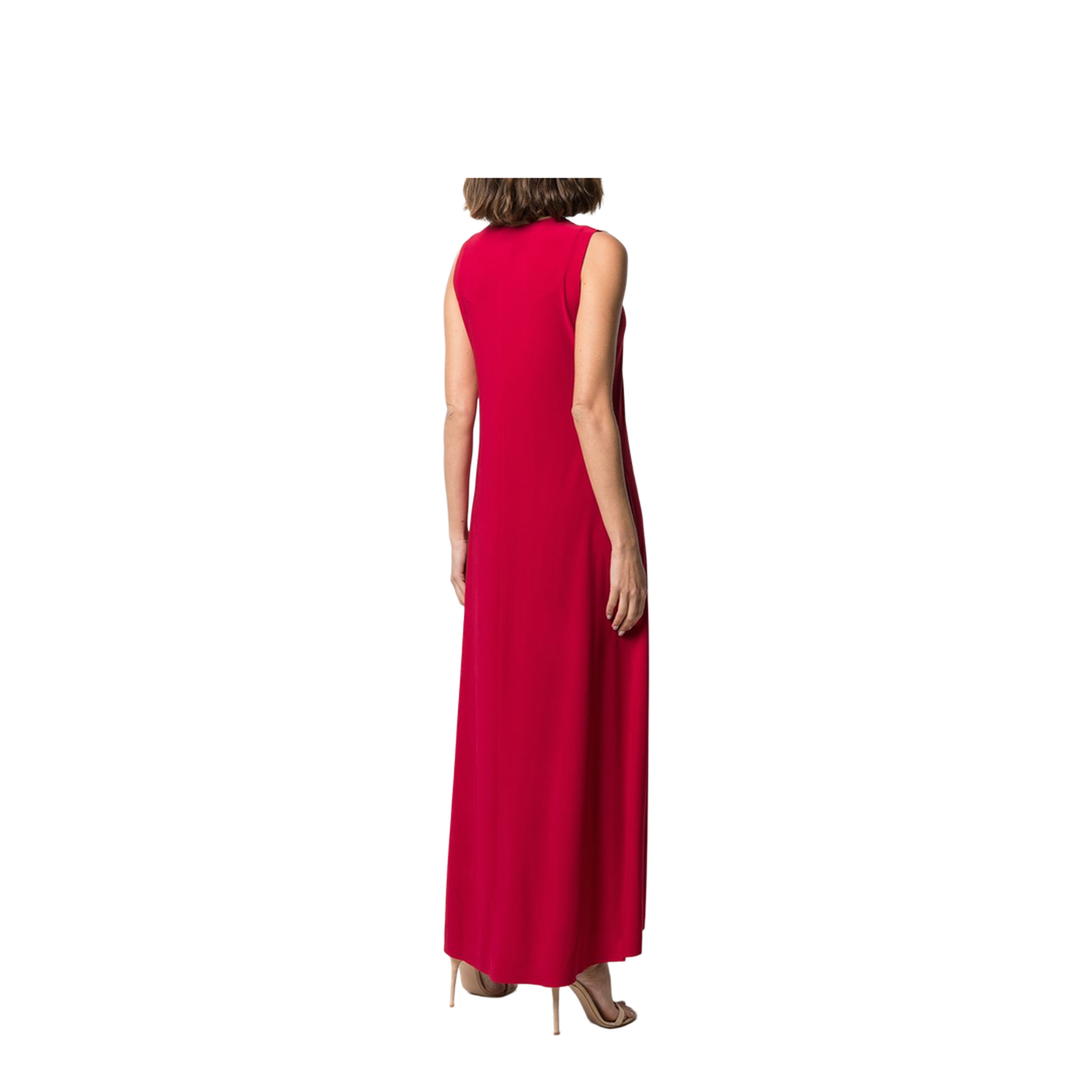 Sleeveless Long Swing Dress - Image 3