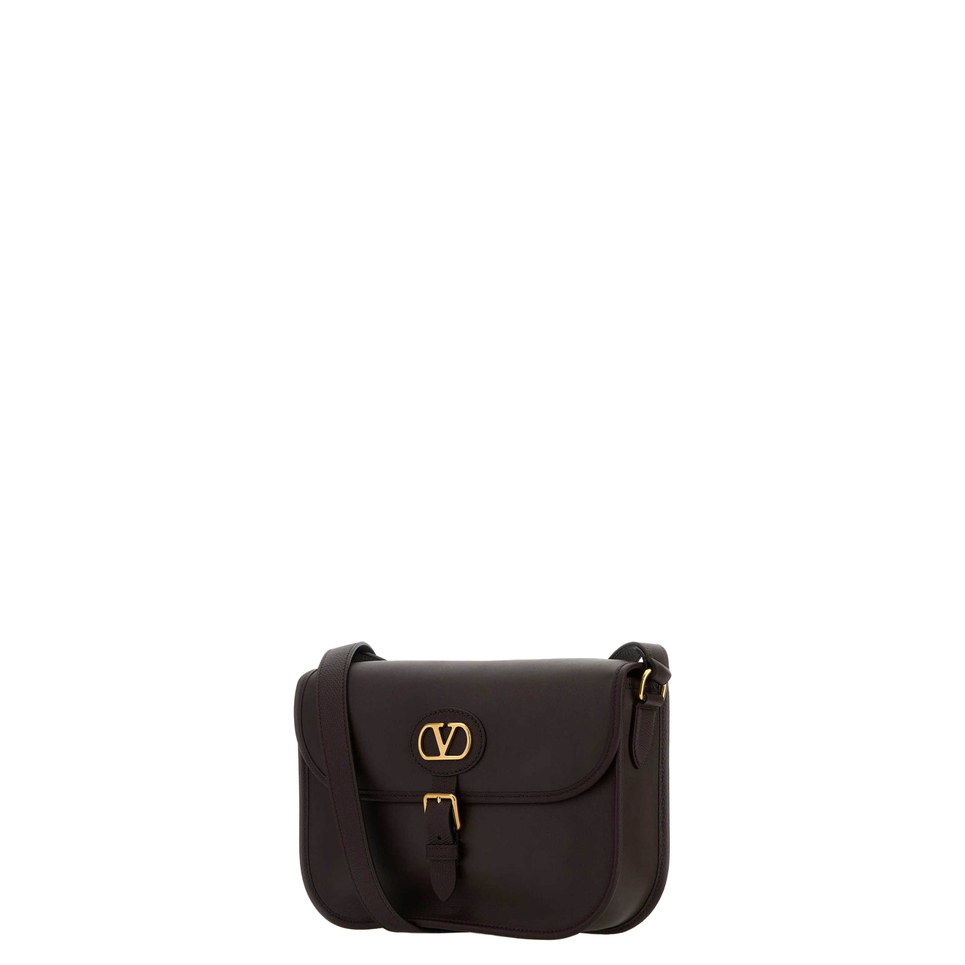 Chocolate Leather Antibes Crossbody Bag - Image 2