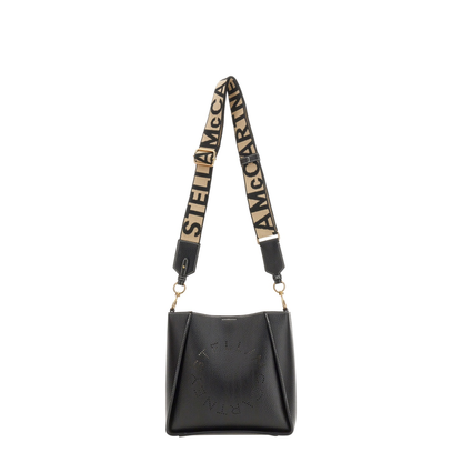 Eco Leather Shoulder Bag - Black - Image 3