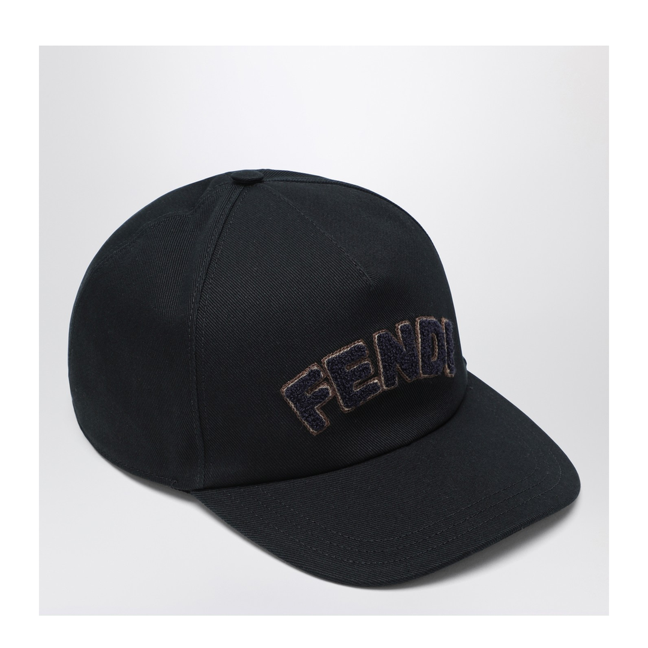 Blue Cotton Baseball Cap - Image 1