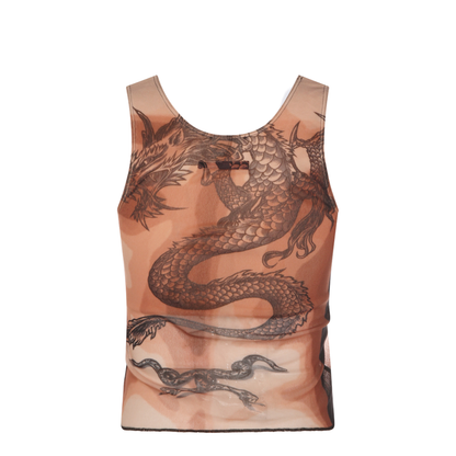 Safe Sex Tattoo Print Top - Image 4