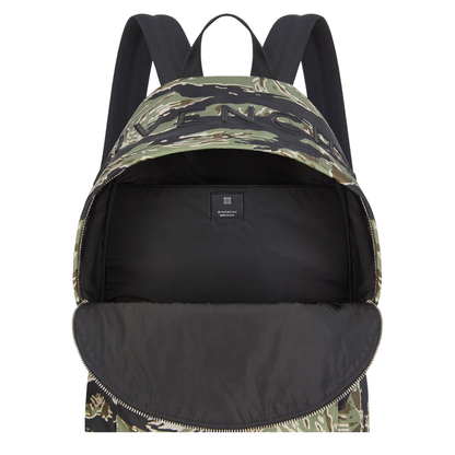 Essential U Backpack In Nylon With Camo Print - Image 3