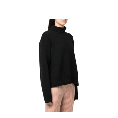 Cashmere Blend Sweater Black - Image 2