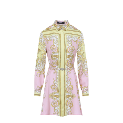 Silk Mini Dress - Image 3