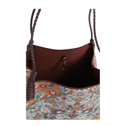 Libra Large Leather Shopper Bag - Arnica - Image 5