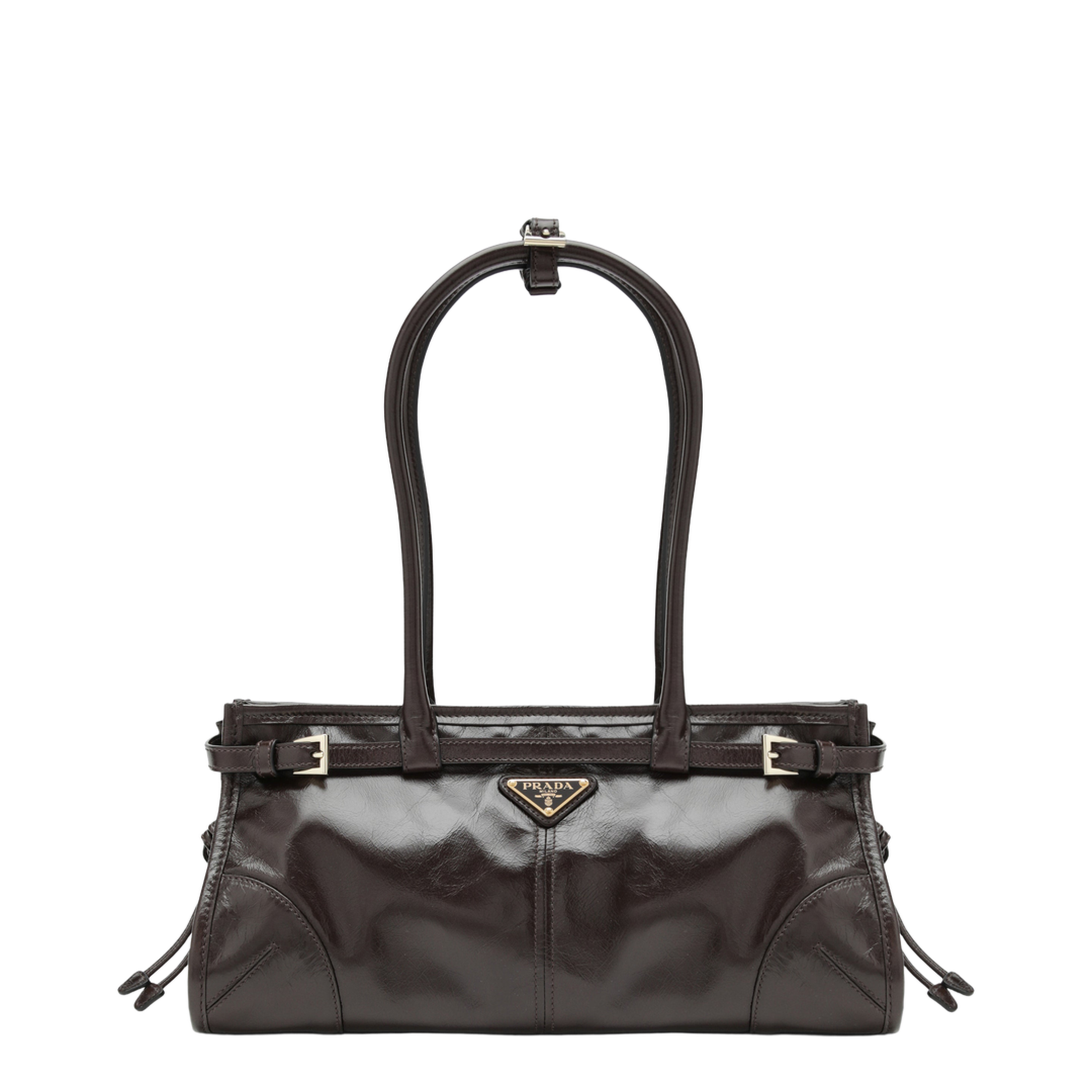 Bonnie Medium Calfskin Handbag - Dark Brown - Image 1