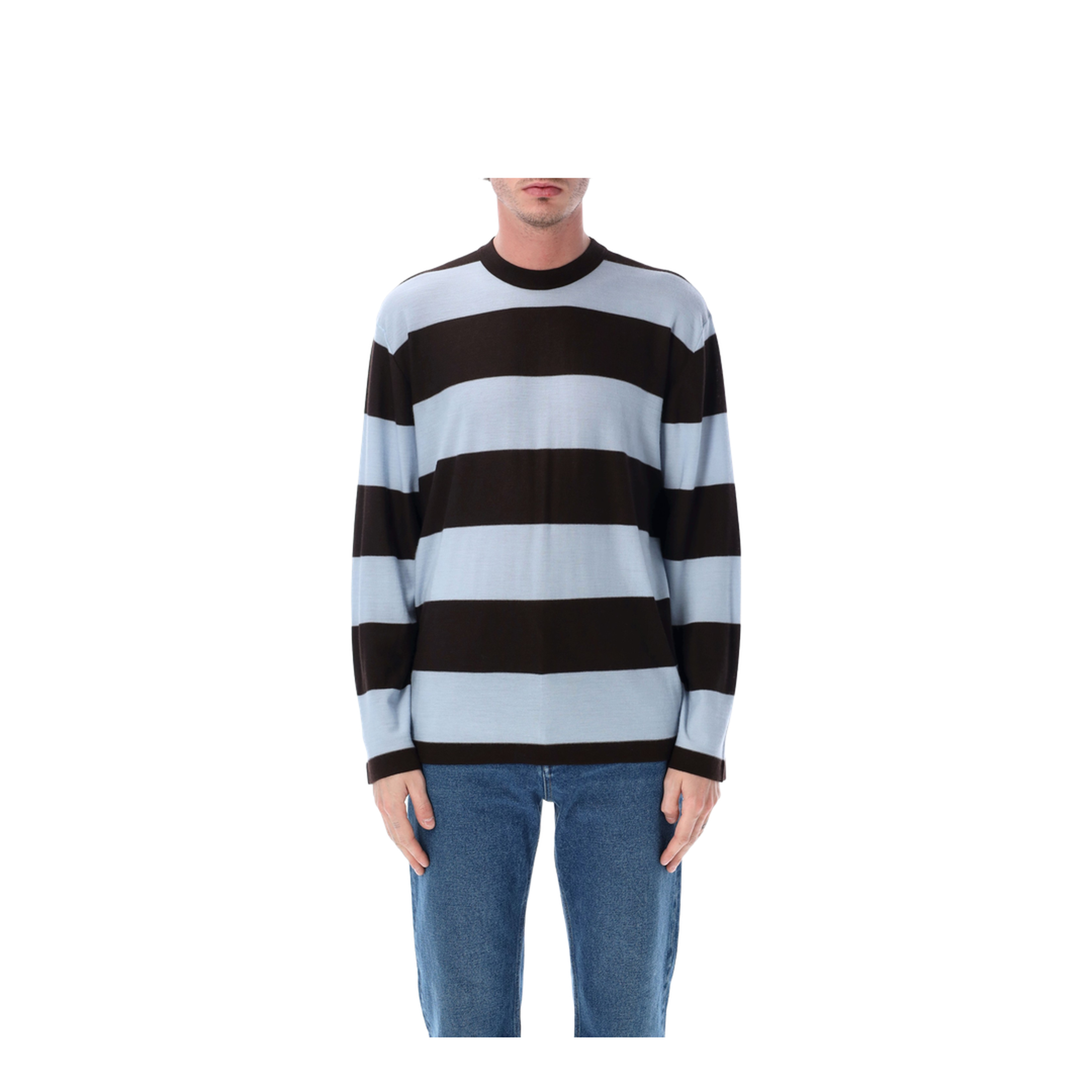 Striped Cashmere Sweater - Image 1