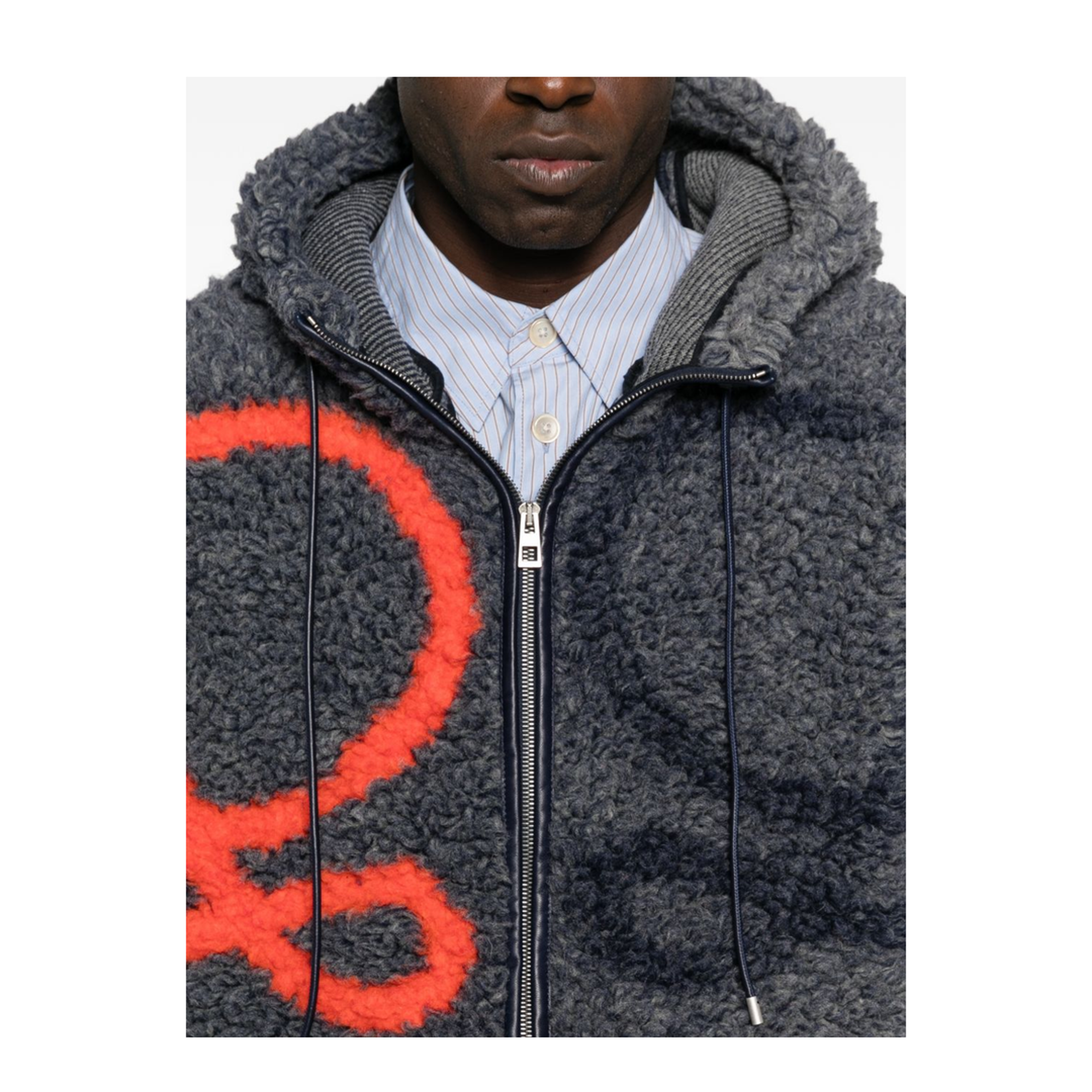 Anagram Wool Blend Jacket - Image 5