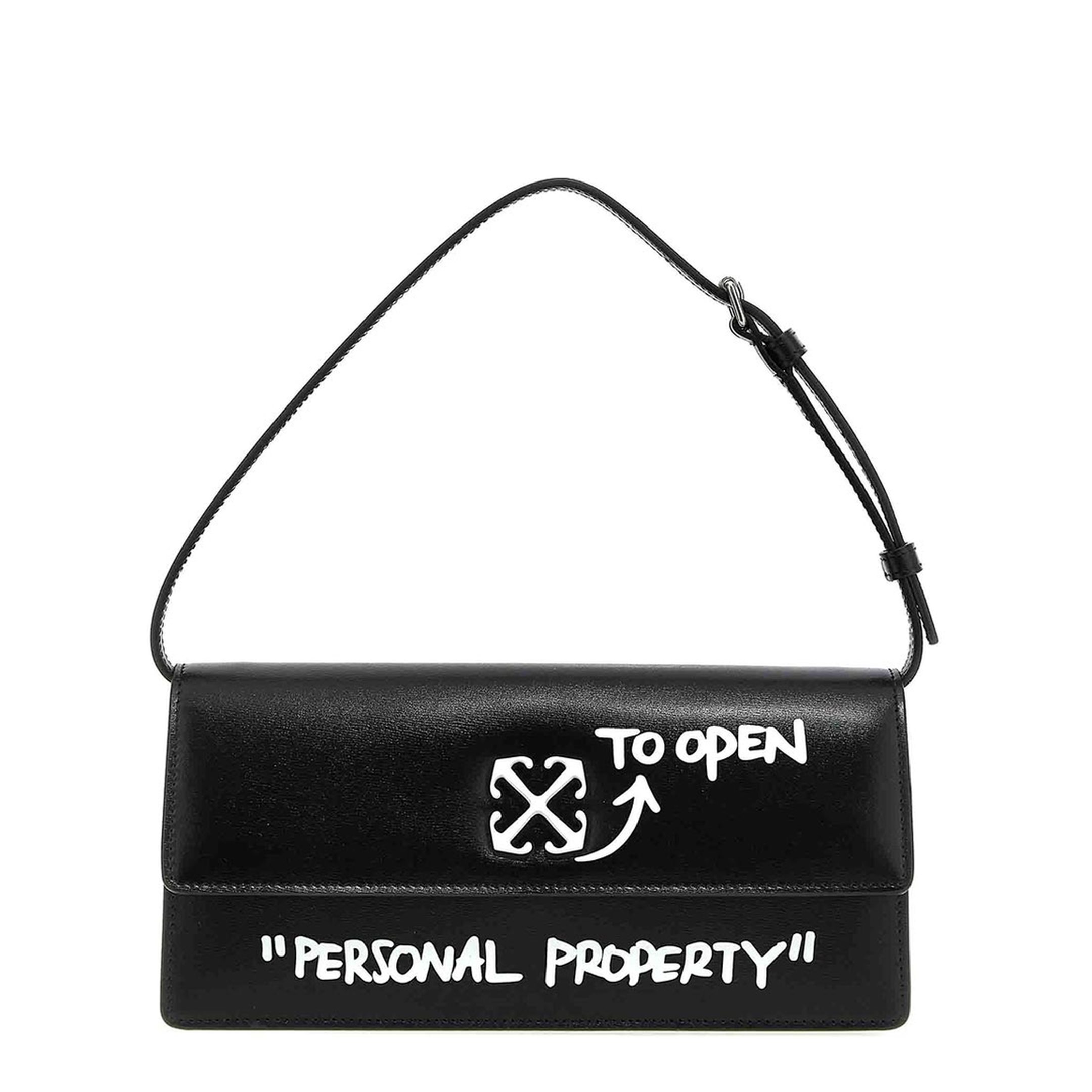 Jitney 1.0 Calfskin Shoulder Bag - Black - Image 5