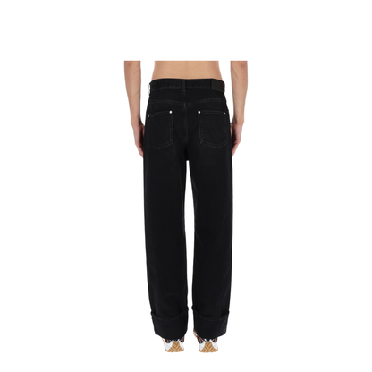 Jeans With Folded Hem - Image 5
